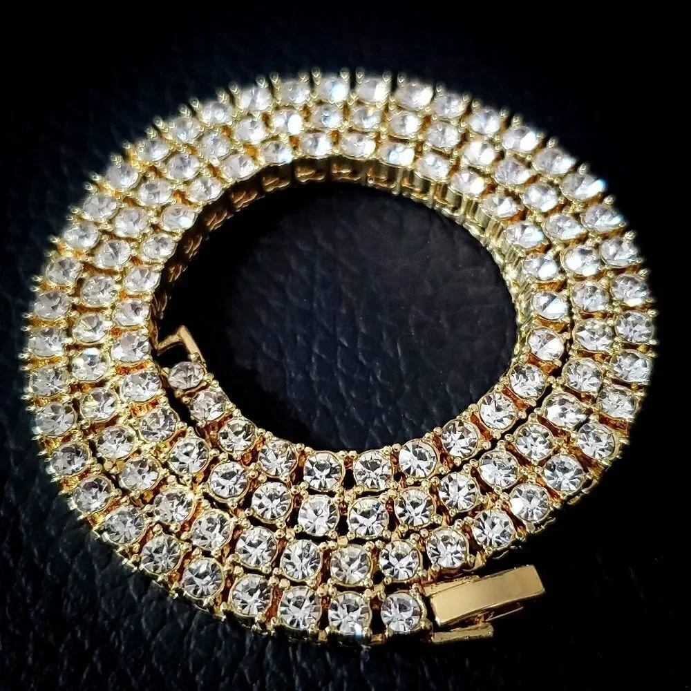 Gold Plated Tennis Chain